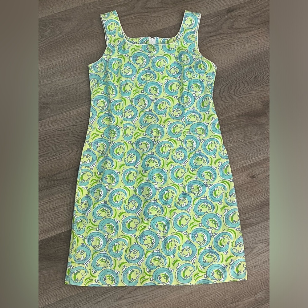 Lily Pulitzer Leaping Lizard Shift Dress